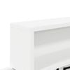 vidaXL Wall-Mounted Coat Rack White 100 x 12 x 43.5 cm Engineered wood