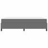 vidaXL Bed Frame with Mattress Light Grey 140 x 190 cm Fabric