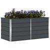 vidaXL Planter Anthracite 160 x 80 x 75 cm Steel