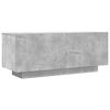 vidaXL TV Cabinet Concrete Grey 100x35x40 cm Engineered Wood