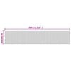 vidaXL Room Divider Grey Width 800 cm Height 165 cm Bamboo
