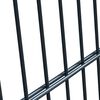 vidaXL Fence Gate Steel 106x248 cm Anthracite