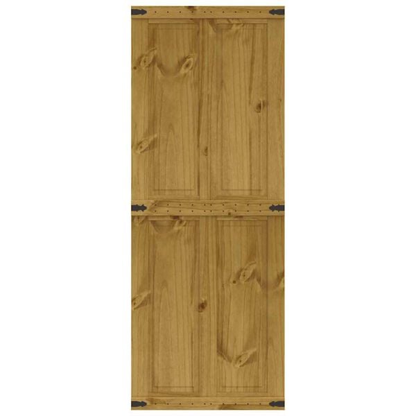 vidaXL Barn Door CORONA 70x210 cm Solid Wood Pine