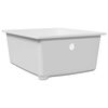 vidaXL Kitchen Sink White 38 x 44 x 20 cm Granite