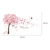WALPLUS Home Decoration Sticker Cherry Blossom 320x180cm Pink