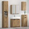 vidaXL Bathroom Cabinet Set 3 pcs Artisan Oak Engineered Wood