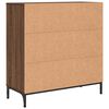 vidaXL Sideboard Brown Oak 79.5 x 33 x 82 cm Engineered Wood