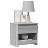 vidaXL Bedside Cabinets 2 pcs Grey Sonoma 40x30x39 cm Engineered Wood