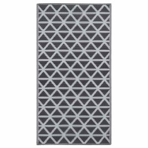 vidaXL Outdoor Carpet ARAKIL Black 160x230 cm PP