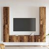 vidaXL Wall Mounted TV cabinets 6 pcs Old Wood Engineered Wood