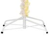 vidaXL Artificial Christmas Tree with Iridescent Tips White 240 cm PVC