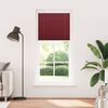 vidaXL Pleated Blind Bordeaux Red 85x200 cm Fabric Width 84.4 cm Polyester