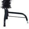 vidaXL Artificial Pre-lit Christmas Tree Black 150 cm PVC