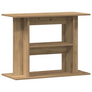 vidaXL Aquarium Stand Artisan Oak 80x35x60 cm Engineered Wood