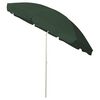 vidaXL Beach Parasol Green 300 cm