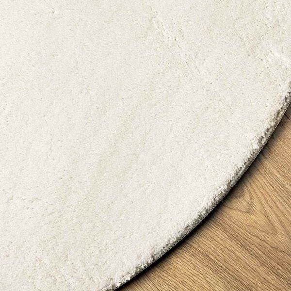 vidaXL Area Rugs Oval HUARTE Cream 100 x 200 cm 100% Polyester