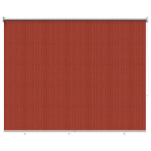 vidaXL Outdoor Roller Blind 90% UV Block Terracota 160 x 140 cm HDPE