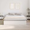 vidaXL Bed Frame with Storage White 180 x 200 cm Engineered wood