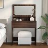 vidaXL Bedroom Dressing Tables Brown Oak 80 x 39.6 x 135 cm