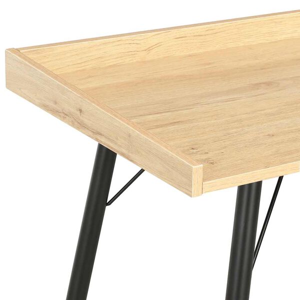 vidaXL Desk Oak 90x50x79 cm