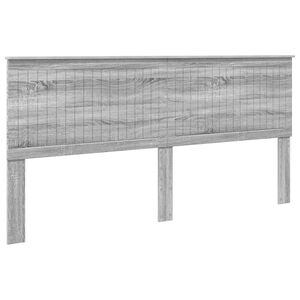 vidaXL Headboard Grey Sonoma Engineered wood