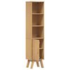 vidaXL Bathroom Cabinet Olden Brown 35 x 30 x 159 cm Solid Pine wood