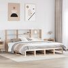 vidaXL Bookcase Bed without Mattress 180x200 cm Super King Solid Wood