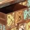 vidaXL Drawer Cabinet Multicolour 70x35x70 cm Solid Wood Reclaimed