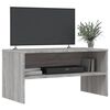 vidaXL TV Cabinet Grey Sonoma 80x40x40 cm Engineered Wood