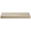 vidaXL Floating Wall Shelf Oak 50x23x3.8 cm MDF