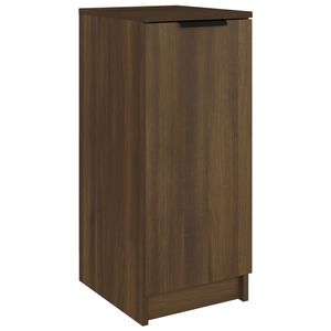vidaXL Shoe Cabinet Brown Oak 30x35x70 cm Engineered Wood