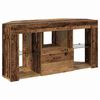 vidaXL Corner LED TV Cabinet Old Wood 100 x 40 x 50 cm Engineered Wood