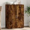 vidaXL Sideboard Smoked Oak 60x31x84 cm Engineered Wood