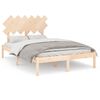 vidaXL Bed Frame without Mattress 120x200 cm Solid Wood