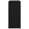vidaXL Sideboard Black Oak 91x29.5x65 cm Engineered Wood