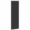 vidaXL Roller Blind Blackout Black 60x175 cm Fabric Width 55.7 cm Polyester
