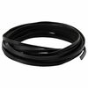 vidaXL Leather Strap Black 1000 x 0.3 cm Leather
