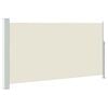 vidaXL Patio Terrace Side awning 160 x 300 cm Cream Colour