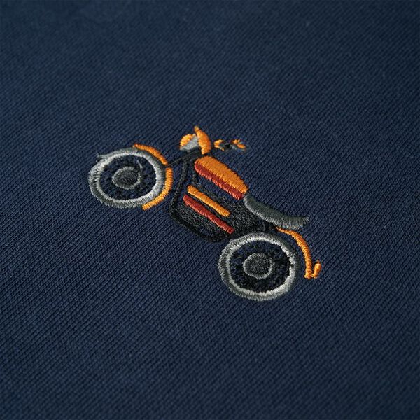 Kids' Sweatshirt Navy Melange 104