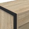 vidaXL Book Cabinet Sonoma 60 x 30 x 155 cm Engineered Wood