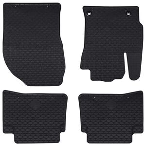 vidaXL Car Mat 4 pcs Black suitable for Toyota COROLLA 2019- Rubber