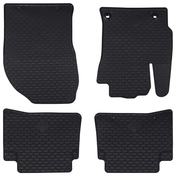 vidaXL Car Mat 4 pcs Black suitable for Toyota COROLLA 2019- Rubber