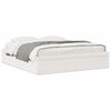 vidaXL Bed Frame without Mattress White 200x200 cm Solid Wood Pine
