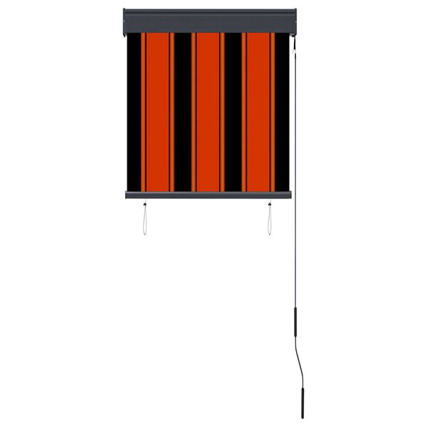 vidaXL Outdoor Roller Blind 60x250 cm Orange and Brown