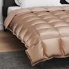 vidaXL Winter Duvet Gold 220 x 200 cm Satin and Microfiber