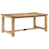 vidaXL Dining Table 180x90x75 cm Solid Wood Mango