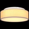 vidaXL Ceiling Lamp with Spotlights Taupe 38 x 38 x 13.5 cm Fabric