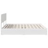 vidaXL Storage Bed with Headboard White 180 x 200 cm Engineered Wood