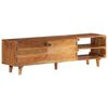 vidaXL TV Cabinet Solid Wood Acacia with Honey Finish 140x30x40 cm