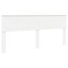 vidaXL Headboard White Engineered wood